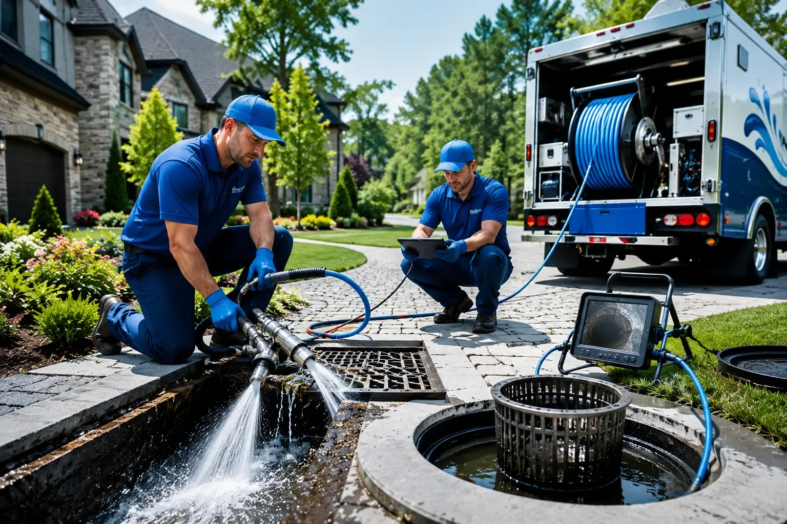 Local outdoor drain cleaning professionals in Ashwaubenon, WI